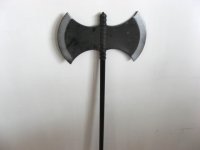 10X Jumbo Plastic Double Axe Costume Party Favor