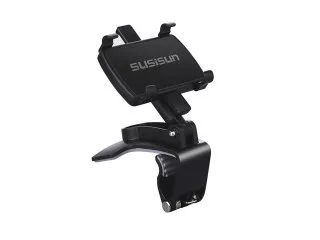 1Pc Heavy Duty Black Universal 360 Holder Stand Anywhere Clip