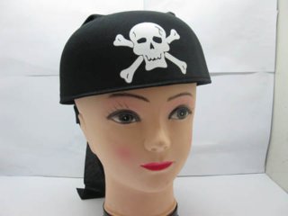 5 Pirate Hat Skull Caps Fancy Dress Costume For Kid