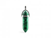 10X Green Turquoise Pendant Hexagon Prism Beads Charms