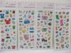 80 Sheets Assorted Clothing&Shoes Scrapbooking Stickers