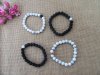 6Sets X 2Pcs Healing Chakra Lava Rock Stone Bead Yoga Bracelet