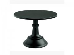 1Pc Black Dessert Cake Stand Pedestal Display 25cm Wedding Party