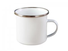 10Pcs Enamel Camping Mugs Heat Press Sublimation Printing