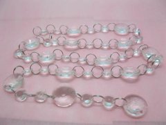 5X 1Meter Round Bead Diamond Garland Wedding Decoration 5X 1Meter Round Bead Diamond Garland Wedding Decoration