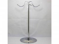 1Pc Freestanding 2-Hook Bag Display Rack Stands