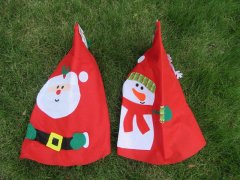 36Pcs Christmas Tree Skirt Snowman Design Xmas Decoration