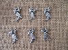 100Pcs New Mother Duck Beads Charms Pendants Jewellery Findings
