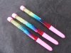20X Fairy Wand Stick Black Ballpoint Pen Glitter Crystal Pens