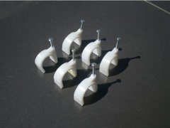 12Pkts X 30Pcs Cable Clips Flat Clips Cable Fixer 8mm Retail Pac 12Pkts X 30Pcs Cable Clips Flat Clips Cable Fixer 8mm Retail Pac