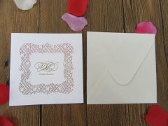 10Pcs New White Wedding Invitation Lazer Hollow Square 10Pcs New White Wedding Invitation Lazer Hollow Square