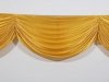 1Pc Golden 3M Swag Drape Stage Wedding Background 1Pc Golden 3M Swag Drape Stage Wedding Background