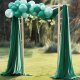1Pc Green Wedding Arch Chiffon Backdrop Curtain Drapes
