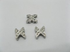 10 Alloy Rhinestone 2-stranded Spacer Bars Finding 10 Alloy Rhinestone 2-stranded Spacer Bars Finding