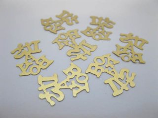 3600Pcs Golden "It's A Boy" Baby Shower Party Table Confetti
