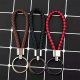20Pcs Leather Braided Woven Rope Key Chains Collectibles Key Hol