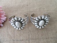 12Pcs Flower White Turquoise Bracelet Bangles Jewellery