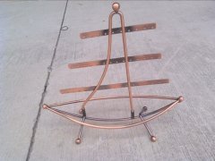 1X New Sailboat Shape Earring Display