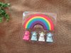 2Sheet x 5Pcs Unicorn Rainbow Erasers Children School Use 2Sheet x 5Pcs Unicorn Rainbow Erasers Children School Use
