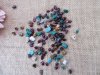 250g Loose Stone Dyed Gemstone Chips with Hole Assorted