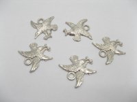 100 28mm Charms Metal Eagle Pendants Finding