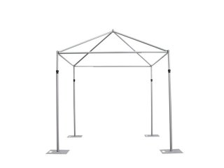 1Set Aluminium Roof Top Design Backdrop Stand Party Background