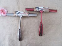 1Pc Glass Car Window Clean Sptula with Handle Random Color