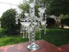 1X 9-Heads Tall Crystal Candle Holder Candelabra 43cm High