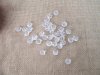 300Pcs Clear Rondelle Faceted Crystal Beads 12mm 300Pcs Clear Rondelle Faceted Crystal Beads 12mm