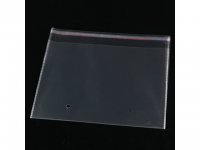 1000 Clear Self-Adhesive Seal Plastic Bags 22x28cm