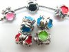 10 Alloy Charms European Flower Beads ac-sp431 10 Alloy Charms European Flower Beads ac-sp431