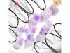 2Pkt x 5Pcs Natural Rough Stone Amethyst Pendant Necklace 2Pkt x 5Pcs Natural Rough Stone Amethyst Pendant Necklace