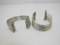 12 Open Ended Bangle Multi-Loop Bracelets