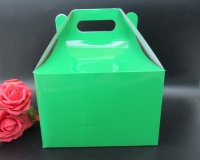 15Pcs Green Paper Cake Gift Bomboniere Boxes Wedding Favour