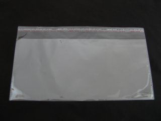 500 Clear Self Adhesive Seal Plastic Bag 28X16cm