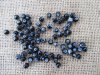 700Pcs Black Floral Painted Glass Beads 6mm Dia. 700Pcs Black Floral Painted Glass Beads 6mm Dia.