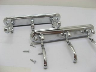 8X New Hanging Hook Polished Chrome w/Screw