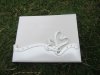 1Pc (50Pages) New White Wedding Guest Register Book - Forever Tw