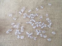 250g (990Pcs) Clear Round Beads Jewellery Findings 8mm DIY