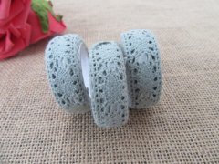50Rolls X 97cm Pale Green Adhesive Craft Cotton Trim 50Rolls X 97cm Pale Green Adhesive Craft Cotton Trim