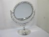 1Pc New Pedestal Flower Edge Makeup Mirror Double Sided
