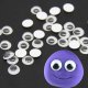 400 Black Self-Adhesive Joggle Eyes/Movable Eyes for Crafts 12mm
