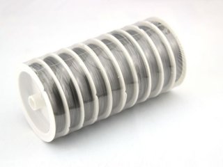 10 Rolls x 30 Metres Nickel Plated Tiger Tail Wire(0.38mm)