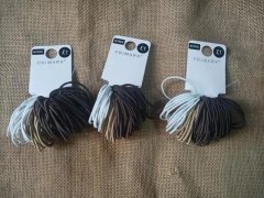 1Sheet x 60Pcs Elastic Slim Hair Band Ponytail Hair Ties 1Sheet x 60Pcs Elastic Slim Hair Band Ponytail Hair Ties