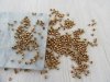 4600Pcs Golden Round Spacer Beads Jewellery Finding 4mm