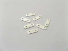 1000 Silver Spacer Bars 2 Hole 11mm Connector Jewellery Finding 1000 Silver Spacer Bars 2 Hole 11mm Connector Jewellery Finding