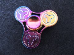 1X 3D Fingertip Fidget Hand Tri-Spinner Anti Stess Toy