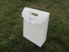 12 New White Gift Bag for Wedding 26x19.5cm