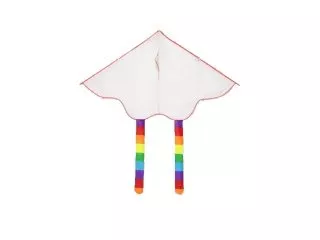 10Pcs Vivid Stunt Butterfly Triangle Kite Lines Reel Outdoor