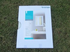 1X White Rectangle MDF Wall Mount Bathroom Shaving Makeup Cosmet 1X White Rectangle MDF Wall Mount Bathroom Shaving Makeup Cosmet